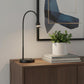 18" Black Metal Adjustable LED Desk Lamp