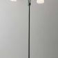 69" Gold Three Light Tree Floor Lamp With Clear Plastic Bowl Shade