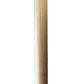 59" Natural Solid Wood Floor Lamp With White Linen Drum Shade