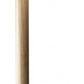 59" Natural Solid Wood Floor Lamp With White Linen Drum Shade