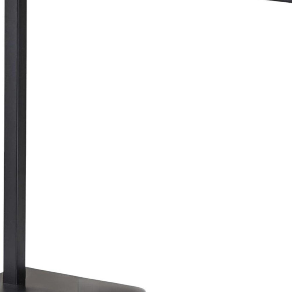 Slender Bar Black Metal Led Charging Desk Light