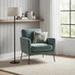 83" Silver Arc Floor Lamp With White Linen Empire Shade