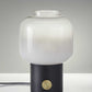Mod Pod Black Glass Table Lamp