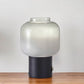 Mod Pod Black Glass Table Lamp