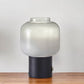 Mod Pod Black Glass Table Lamp
