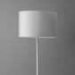 White On White Metal Table Lamp