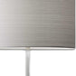 White On White Metal Table Lamp