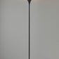 70" Black With Black Glass Shade
