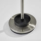 13" X 68" Brushed Steel Brushed Steel Stand  Coat Rack