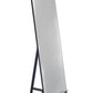 57" Black Metal Freestanding Framed