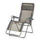 28" Graphite Metal Outdoor Zero Gravity Chair with Graphite Cushion