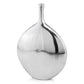 16" Silver Tulip Aluminum Table Vase