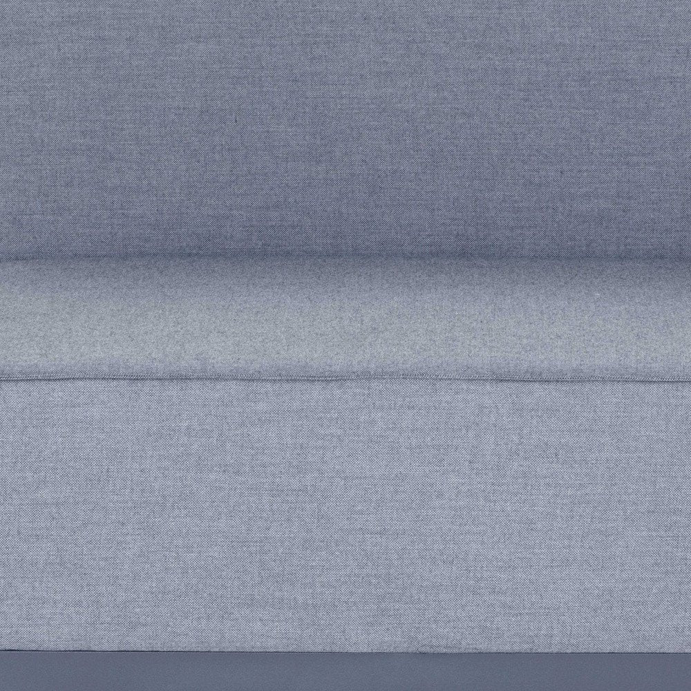 41" Gray Linen Side Chair