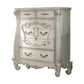 47" White Solid Wood Five Drawer Dresser