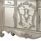 47" White Solid Wood Five Drawer Dresser
