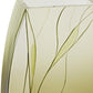 12" Green Abstract Lead Free Crystal Table Vase