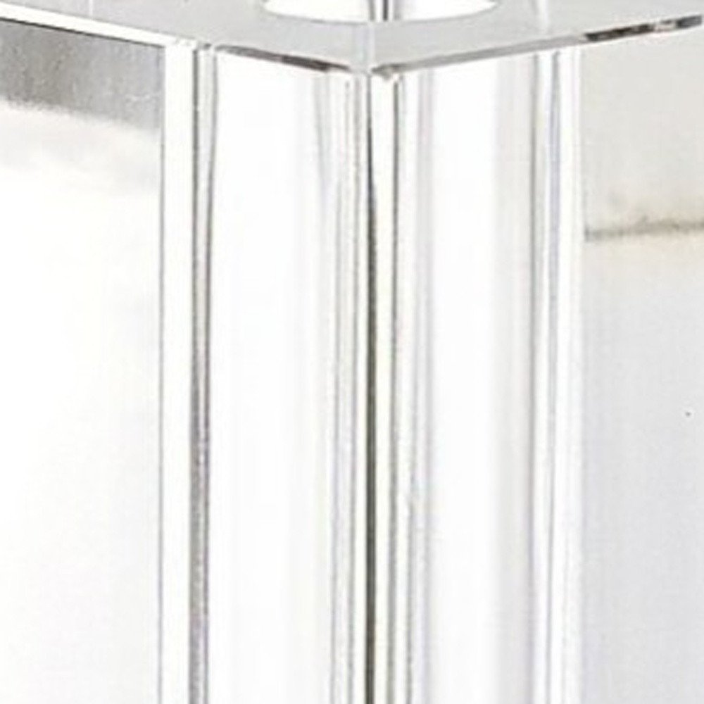 7" Clear Bud Lead Free Crystal Table Vase