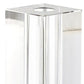 7" Clear Bud Lead Free Crystal Table Vase