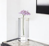 7" Clear Bud Lead Free Crystal Table Vase