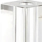 7" Clear Bud Lead Free Crystal Table Vase