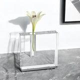 5" Clear Lead Free Crystal Bud Vase