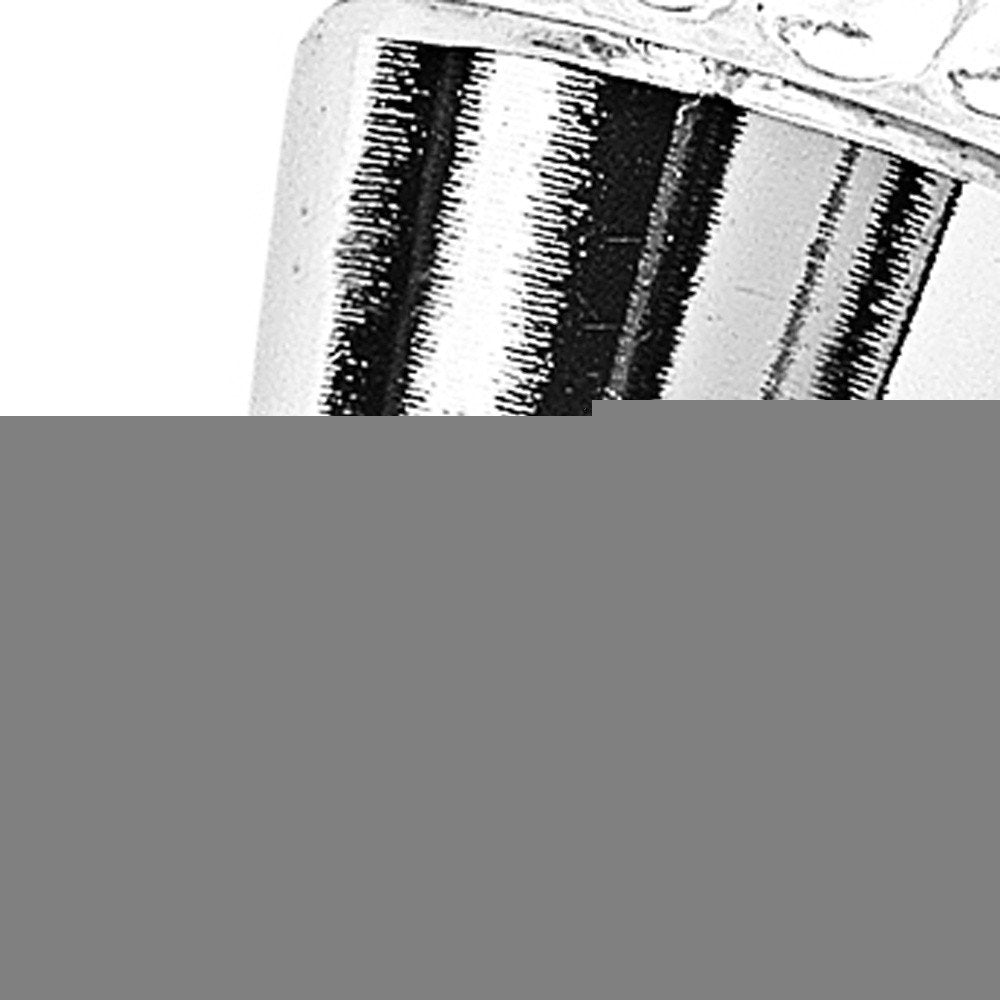 4" Clear Lead Free Crystal Bottle Stopper