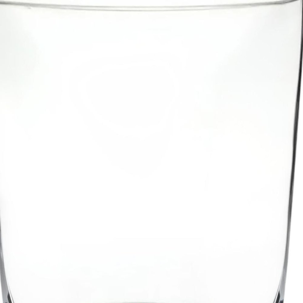 11" Clear Bud Lead Free Crystal Table Vase