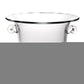 13" Clear Lead Free Crystal Round Pedestal Centerpiece Bowl With Handles
