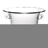 13" Clear Lead Free Crystal Round Pedestal Centerpiece Bowl With Handles