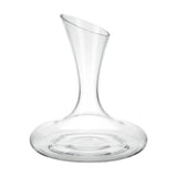 Clear Crystal Glass Convex Curve Shape Stemless Carafe