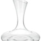 Clear Crystal Glass Convex Curve Shape Stemless Carafe