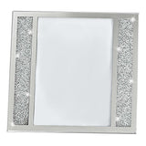 5" x 7" Silver Crystal Tabletop Picture Frame
