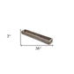 36" Brown Wood Cracker Tray With Handles