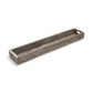 36" Brown Wood Cracker Tray With Handles