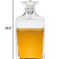 Mouth Blown European Crystal Scotch Or Whiskey Decanter 34 Oz
