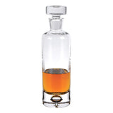 Clear Crystal Glass Round Bowl Stemless Decanter