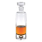 Mouth Blown European Crystal Round Decanter 28 Oz