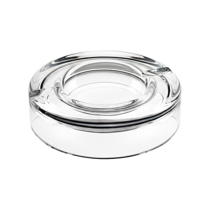 Mouth Blown European Crystal Cigar Ash Tray
