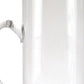 12" Clear Mouth Blown Lead Free Crystal Glass Pitcher