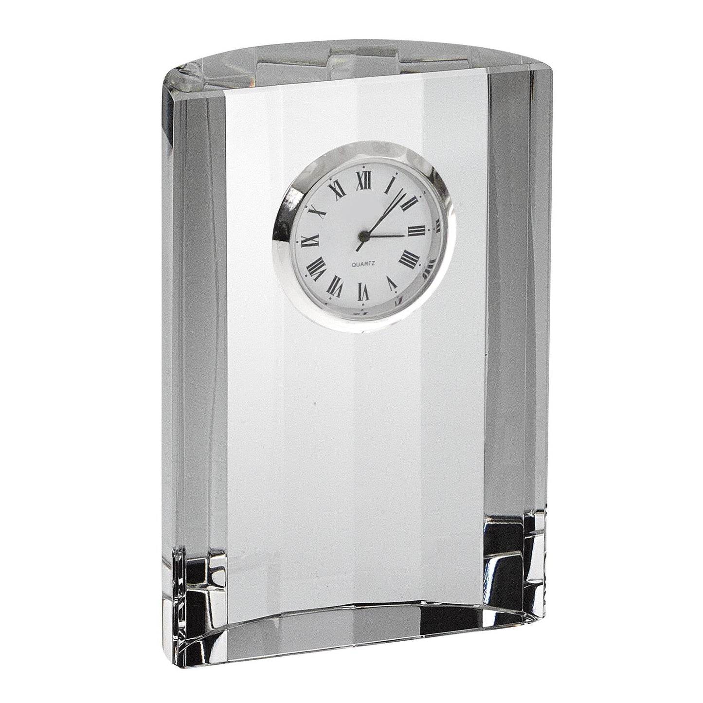 5" Clear Glass Statue Tabletop Sculpture