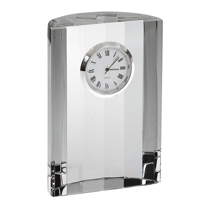 5" Clear Glass Statue Tabletop Sculpture