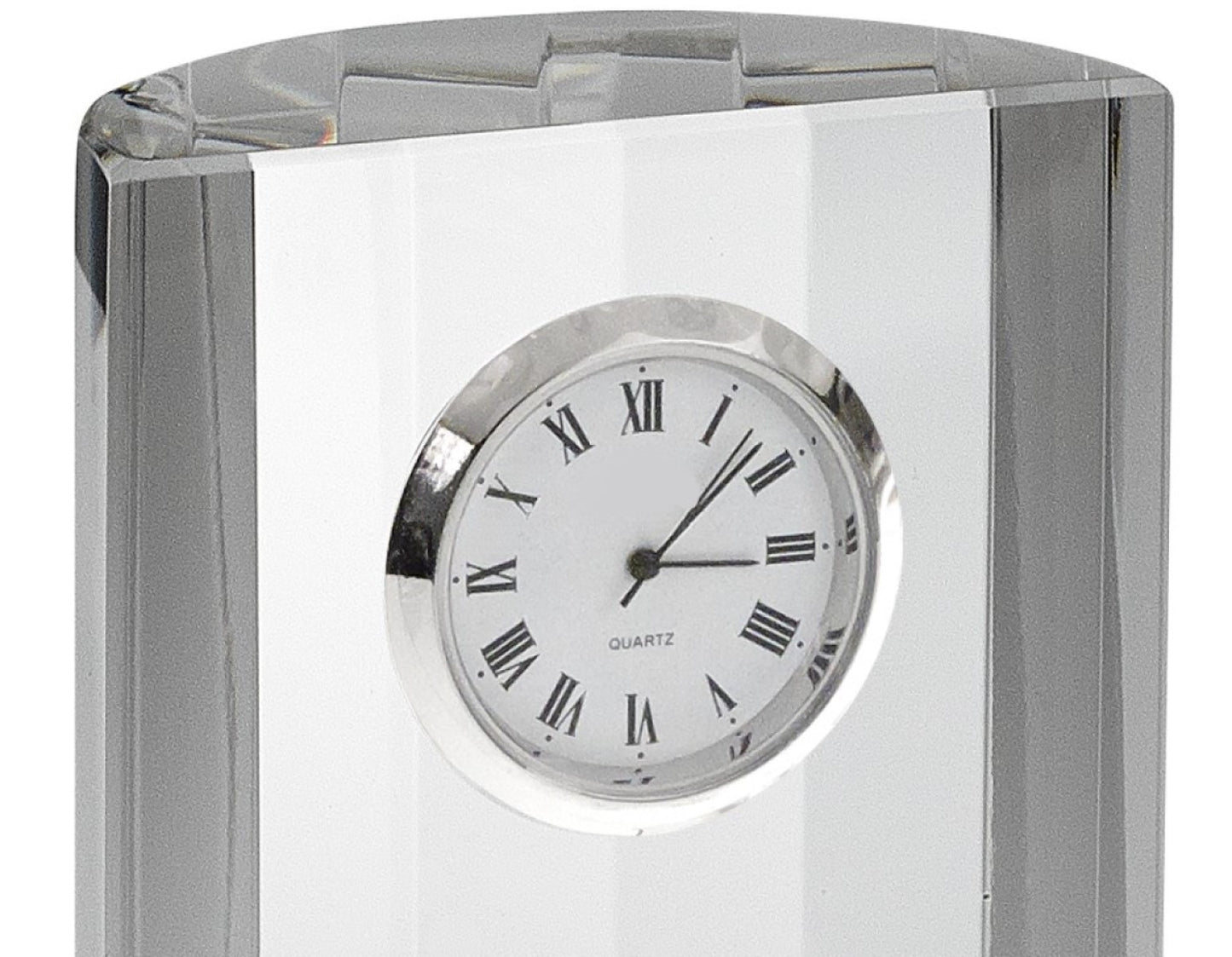 5" Clear Glass Statue Tabletop Sculpture