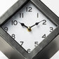 8" Black Ceramic Table Clock
