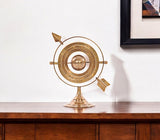 8" Bronze Metal Armillary Sphere Tabletop Sculpture