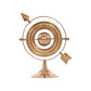 8" Bronze Metal Armillary Sphere Tabletop Sculpture