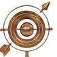 8" Bronze Metal Armillary Sphere Tabletop Sculpture