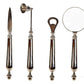 Magnifying Glass Letter Opener Bottle Opener And Candle Snuffer Set