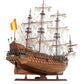 Sailboat Model With Chrome And Brass Fittings