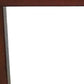 Compact Rectangular Teak Shower Or Outdoor Bench With Shelf In Brown Finish