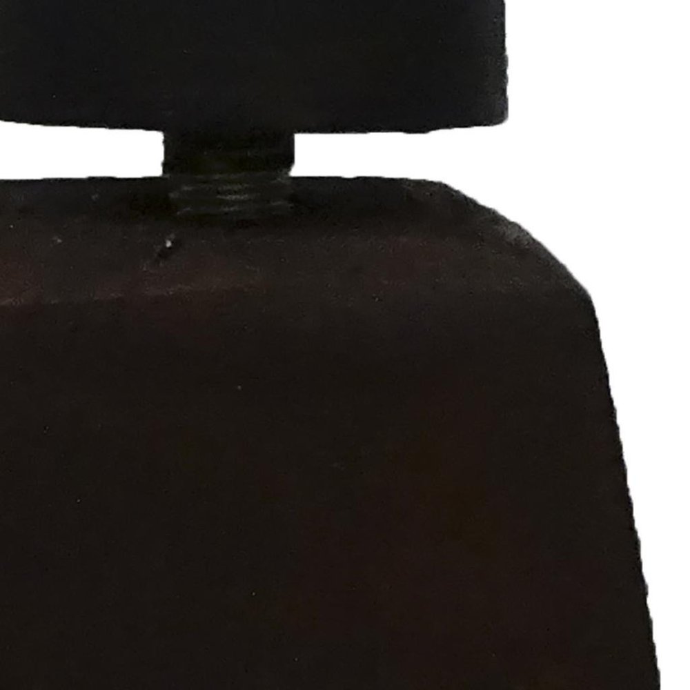 Contemporary Teak Shower Bench With Handles In Dark Brown